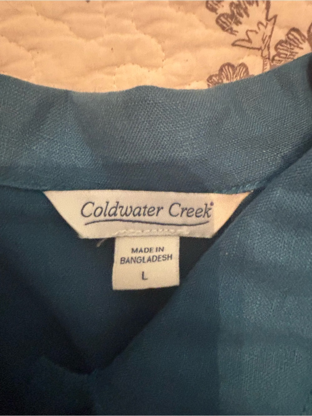 Coldwater Creek Linen Jacket